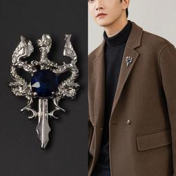 別針 胸針 男士西裝領針歐美 霸氣潮人蝎子西服夜店配飾女毛衣別針 男士胸針-寶島百貨 歷史價格詳細信息