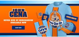 SUPER619 WWE John Cena "Never Give Up" Tank Top 背心 歷史價格詳細信息