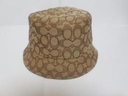 【COACH】C LOGO織布漁夫帽(黑灰) 歷史價格詳細信息