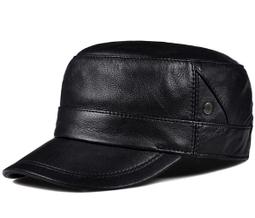 ~皮皮創~英倫風復古毛絨護耳棒球帽 極簡百搭頭層牛皮鴨舌帽旅行休閒帽出遊滑雪帽 護耳兩用可反折 歷史價格詳細信息