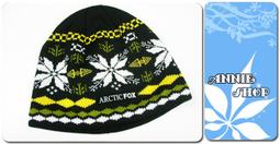 ARCRIX FOX((ACTIONFOX))★紅色中性提花菱格紋針織帽-狐狸金線刺繡LOGO★0196．獨家 歷史價格詳細信息