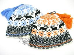 ARCRIX FOX((ACTIONFOX))★紅色中性提花菱格紋針織帽-狐狸金線刺繡LOGO★0196．獨家 歷史價格詳細信息