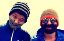 韓國新款小狗毛線帽 可愛滑板狗狗刺繡針織帽毛帽子 K744 歷史價格詳細信息