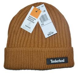 Timberland 針織毛帽 橘/白 男女適合 輕質 保暖 皮革LOGO T101552C 662 歷史價格詳細信息