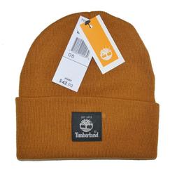 Timberland 針織毛帽 橘/白 男女適合 輕質 保暖 皮革LOGO T101552C 662 歷史價格詳細信息