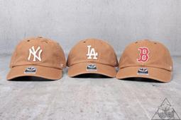 47洋基隊棕色帽子女秋遮陽防曬軟頂小標NY棒球帽男咖啡色la鴨舌帽【興龍家居】 歷史價格詳細信息