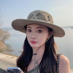 台灣現貨大帽簷 遮陽帽 帽子 夏天 韓版 百搭 波點 太陽帽 防紫外線 歐根紗 防曬帽 遮陽帽 禮帽 女帽子 帽 盆帽 歷史價格詳細信息