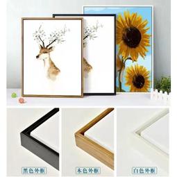 畫框油畫棒畫用四宮格六宮格橡木色胡桃木色相框擺臺掛牆用平面畫 歷史價格詳細信息