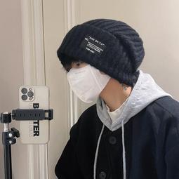 秋冬爆款 毛線帽男 防寒針織帽 刷毛加厚保暖棉帽 騎行防風套頭女 快速出貨 歷史價格詳細信息
