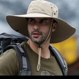 台灣現貨遮陽帽子男釣魚帽夏季戶外太陽帽防紫外線透氣漁夫帽登山防曬涼帽 歷史價格詳細信息