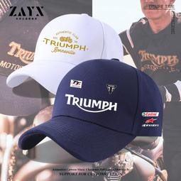 Triumph機車店訂製工作帽車友俱樂部訂製棒球帽T T BBBE戶外騎行遮陽帽-小小鋪子 歷史價格詳細信息