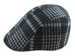 ☆二鹿帽飾☆秋冬新品.平價潮流/(深咖啡粗直條格紋毛料)厚實質感條紋硬挺/ 打鳥帽 歷史價格詳細信息