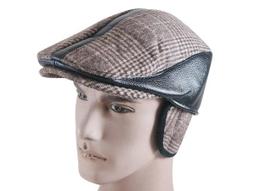 【二鹿帽飾】秋冬新品 台灣製造.男帽.女帽 /彈性螺紋麻花針法針織扁帽-3色 歷史價格詳細信息