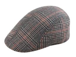 【二鹿帽飾】秋冬新品 台灣製造.男帽.女帽 /彈性螺紋麻花針法針織扁帽-3色 歷史價格詳細信息