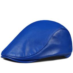 ~皮皮創~英倫風復古真皮帽子百搭個性中性帥氣時尚英倫風龐克重機小羊皮重工刺繡菱格紋鴨舌帽真皮棒球帽 歷史價格詳細信息