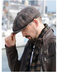 100%羊毛呢貝雷帽女秋冬高品質日系立體簡約棕咖色時髦大頭畫家帽 歷史價格詳細信息