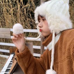 現貨針織加絨加厚毛線帽 毛帽 針織毛線帽超保暖針織絨毛刷毛毛帽 韓版秋冬 歷史價格詳細信息