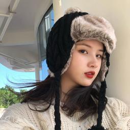 現貨針織加絨加厚毛線帽 毛帽 針織毛線帽超保暖針織絨毛刷毛毛帽 韓版秋冬 歷史價格詳細信息