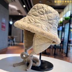 秋冬毛絨漁夫帽女顯臉小保暖加絨加厚防寒東北蒙古帽盆帽護耳帽子 歷史價格詳細信息