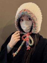 韓版耳帽日本可愛兔子針織帽 Ins 四季減壓舒適擼毛神器毛絨睡帽小兔/小狗造型帽 (滿599元免運) 歷史價格詳細信息