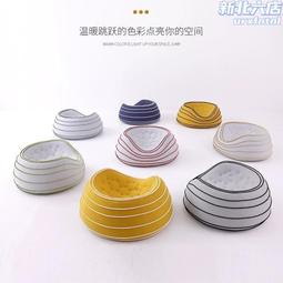 設計師客廳陽臺休閒單人沙發椅北歐輕奢ins風款創意個性 歷史價格詳細信息