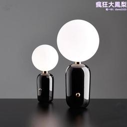 北歐臥室檯燈簡約創意個性時鐘檯燈無線充電智能控制床頭檯燈 歷史價格詳細信息