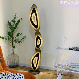 後藝術雕塑落地燈設計師售樓處大堂展廳創意人體落地燈大擺件 歷史價格詳細信息