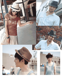 草帽 爵士帽-簡約細緻手編遮陽女帽子73zr90[獨家進口][米蘭精品] 歷史價格詳細信息