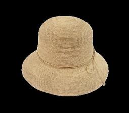 天然拉菲草手鉤漁夫帽愛心點點女夏時尚彩色提花文藝出遊遮陽帽子 歷史價格詳細信息