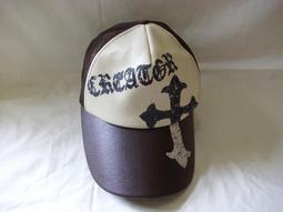 潮流帽子  收藏家潮帽 螢光紅白雙色嘻哈設計款英文字母Tricks造型舒適透氣款三分之2網帽 能字櫃01 歷史價格詳細信息