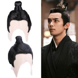 古風假發男長發帥氣國風少年感新中式高馬尾古裝漢服cos全頭式 歷史價格詳細信息
