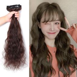 假髮片真人髮絲真發法式八字劉海女自然增發量瑞士網超薄補發片 歷史價格詳細信息