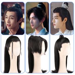 【黑豹】假發套男短發帥氣中老年男士假發真人發絲平頭毛寸頭真發頭套 歷史價格詳細信息