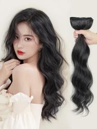 【優選】真發假發圈女夏丸子頭神器盤發蓬松卷發圈懶人花苞頭自然發飾頭花 歷史價格詳細信息