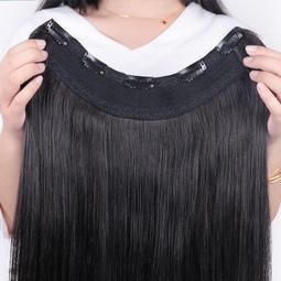 假髮片真髮一片式增髮量蓬鬆全真人發無痕隱形自然無痕真發發片 歷史價格詳細信息