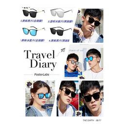 ????現貨發出????墨鏡 台灣寄出人氣爆款多邊切角韓國復古個性太陽眼鏡 雙色太陽眼鏡 偏光 抗UV400 附眼鏡盒+眼鏡布 歷史價格詳細信息