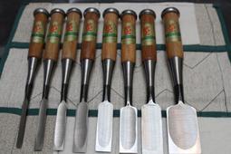 (獨品)(F3S01)日本 祐清 約42mm 職人用   鑿刀 木工鑿刀 (參考修鑿) 歷史價格詳細信息