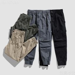 四季款 束腳牛仔褲男 加大尺碼寬鬆褲 時尚休閒褲 抽繩鬆緊腰設計 直筒牛仔褲 緊身顯瘦小腳褲 彈性耐磨牛仔褲-毛毛男裝 歷史價格詳細信息