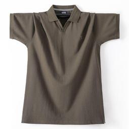 短袖t恤男純棉翻領POLO衫2024夏季純白色新款半袖透氣吸汗短袖男 编码30-22號穿搭 歷史價格詳細信息