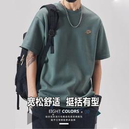美式短袖T恤男2023新款春夏季oversize寬鬆垂墜感慵懶純棉情侶裝 歷史價格詳細信息