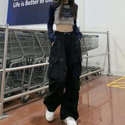 現貨：新款束腳工裝褲男裝寬松男士牛仔褲春秋季休閑長褲子薄款夏季 歷史價格詳細信息
