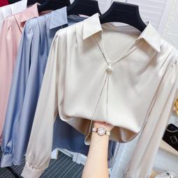 套裝長袖襯衫女職業裝工作服2022秋冬新款女襯衫緊身韓版大氣.A3 歷史價格詳細信息