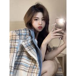 百搭外套 春秋復古外套 夾克外套  韓國棒球外套 【P1007】 黑色夾克外套女小個子短版寬鬆韓版休閒棒球服2023新款 歷史價格詳細信息