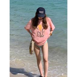 台灣現貨春夏白t恤女y2k冰淇淋印花寬鬆學生短袖休閒上衣 歷史價格詳細信息