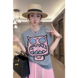 台灣現貨【 ????????????????????????????????????】Chic小眾 嘻哈 原宿風 短T 短踢 顯白 純棉 短袖T恤 半袖 女 歷史價格詳細信息