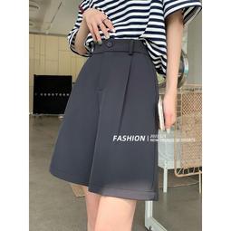 灰色工裝短褲 女夏季薄款 高腰休閒闊腿設計感速幹運動美式五分褲 歷史價格詳細信息