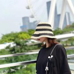 草帽編織漁夫帽大頭圍薄款水桶帽鏤空防曬遮陽可折疊大碼大號夏季草帽 新品 歷史價格詳細信息