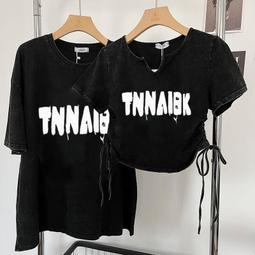 台灣現貨【Cherry⑦】水洗 短袖T恤 純棉T恤 印花上衣 美式復古上衣 短袖上衣 oversize t恤 寬鬆 顯瘦 歷史價格詳細信息