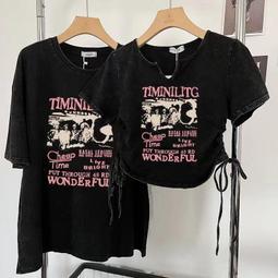 台灣現貨【Cherry⑦】水洗 短袖T恤 純棉T恤 印花上衣 美式復古上衣 短袖上衣 oversize t恤 寬鬆 顯瘦 歷史價格詳細信息