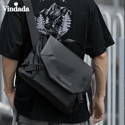 斜挎包男休閒機能風運動單肩包通勤郵差包小眾設計大容量胸包挎包 歷史價格詳細信息
